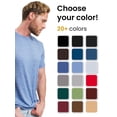thumbnail image 2 of Merino.tech Mens Lightweight Merino Wool Short Sleeve T-Shirt X-Large, Heathered Black Pack of 3, 2 of 7