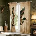 thumbnail image 3 of Manfei Rustic Animal Mallard Blackout Curtains,Farmhouse Bird Window Curtains Pack of 2 (38x45 Each), 3 of 6
