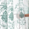 thumbnail image 4 of Cortinas bordadas blancas europeas, mosquiteras, balcones, salas de estar, mosquiteras, cortinas, 4 of 6