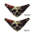 thumbnail image 3 of Honeii Classical Rose Crown Skull Print Pet Scarf Dog Bandanas for Dogs Triangle Dog Scarfs,Bandana Pet Cute Scarf Bibs for Small Medium Dogs and Cat-Medium, 3 of 5