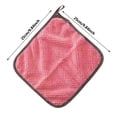 thumbnail image 3 of Kitchen Dishcloth Set Pure Cotton Cleaning Dish Towel Highly Absorbent Pink 10 PC, 3 of 6