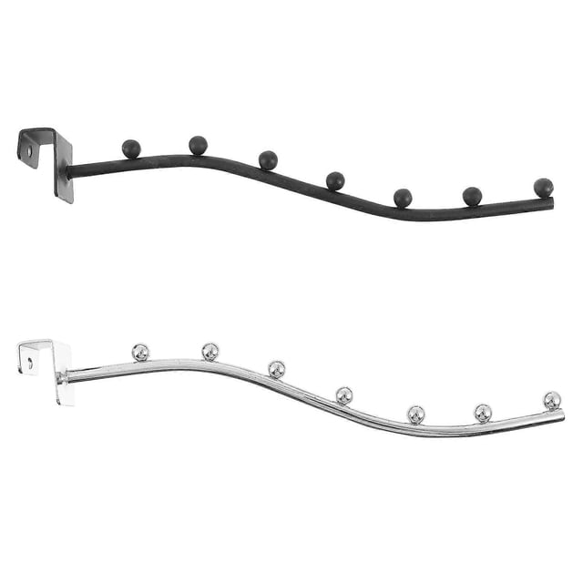 Wall Clothes Hanger Multi Functional Classic Design Hanging Bags General Users 28X3.5X3cm 2Pcs