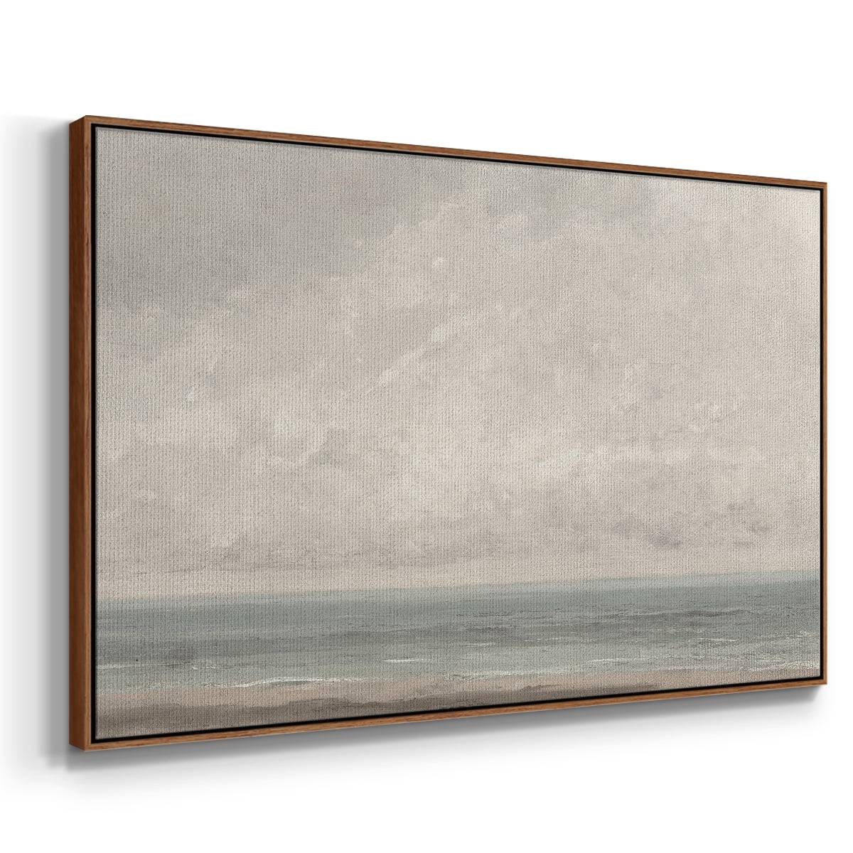 Vintage Landscape-CCCXLIII By Wexford Home Framed in Walnut Wood Gallery Wrapped Canvas 17 in. x 25 in.