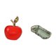 thumbnail image 5 of Estatua de cerámica, figura de fruta artificial, escultura artesanal, bandeja rectangular para servir, bandeja de almacenamiento, material único, adec, 5 of 8