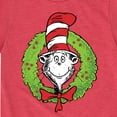 thumbnail image 3 of The Cat in the Hat - Cat Wreath - Toddler And Youth Short Sleeve Graphic T-Shirt, 3 of 5