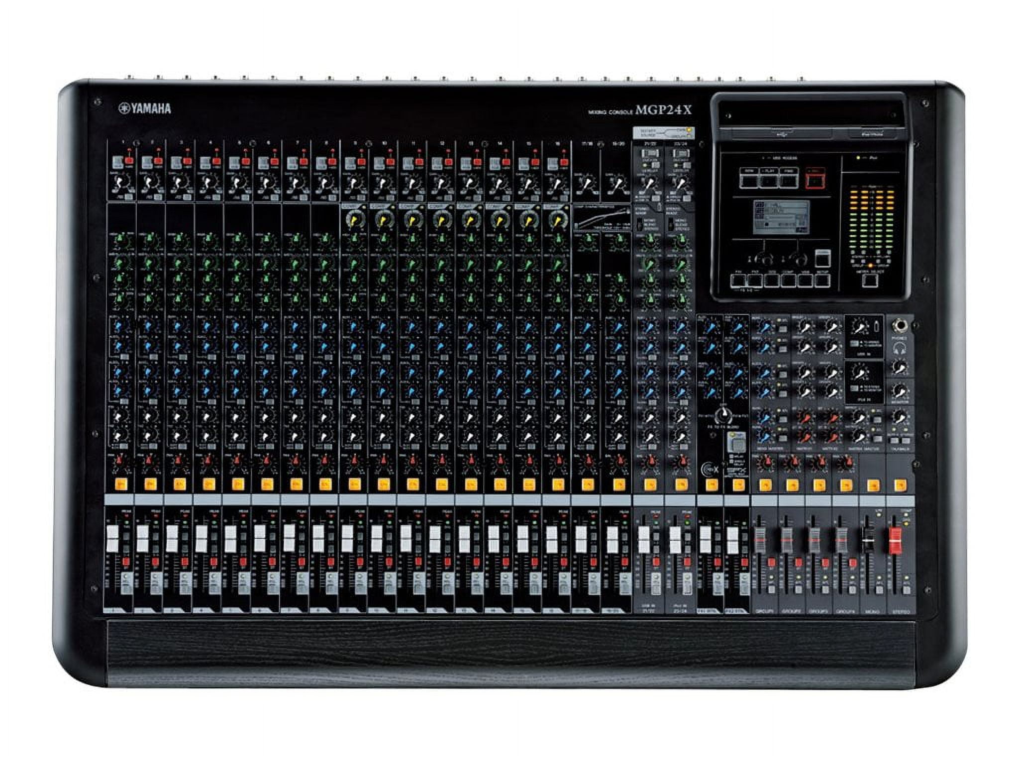 Yamaha MGP24X - Analog mixer with dual DSP FX - 24-channel - rack-mountable