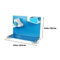 thumbnail image 2 of KONTONTY Blue Desktop Tape Cutter with Serrated Blade for Home Use Efficient Packing Tool Made of Iron and Plastic 7.5 Inches, 2 of 8