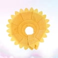 thumbnail image 2 of Cuello de cuello de la forma de girasol suave removible para el cuello del cuello del perro para el perrito de la mascota que usa el tamaño XL, 2 of 5