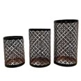 thumbnail image 1 of Nordic Iron Art, Hollow Candlestick, Three-Piece Candlestick, Handicrafts, Decoration, Life, 1 of 5