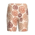 thumbnail image 5 of Naloa Mushrooms2 Men's Short Pajama Pants, Lounge Comfort Shorts with Elasticized Waistband and Side Pockets - 3X-Large, 5 of 9