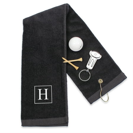 Personalized 2-Piece Golf Set in Black