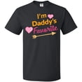 thumbnail image 3 of Inktastic I'm Daddy's Favorite with Arrow and Hearts in Pink T-Shirt, 3 of 5
