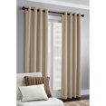 thumbnail image 1 of Hometrends Faux Silk Thermal Window Panel, 54 - 84 Inch, Beige, 1 of 3