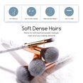 thumbnail image 3 of Juego de brochas de maquillaje de 10 Uds., brochas profesionales con mango de mármol, cerdas sintéticas naturales suaves y sin olor, color blanco Feliz Sencillez, 3 of 5