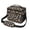 Corgi and Box, variant on Corgi and Box Black Pattern Insulated Lunch Box for Women Men, Medium Leakproof Cooler Bag with Adjustable Strap, 10"x6.7"x8"