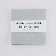Bella Solids Zen Grey Charm Pack 42 Squares 5" Moda Fabrics 9900PP 185