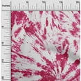 thumbnail image 2 of oneOone Cotton Poplin Twill Red Fabric Tie Dye Quilting Supplies Print Sewing Fabric By The Yard 56 Inch Wide, 2 of 6