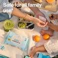 thumbnail image 5 of The Honest Company Fragrance Free Sanitizing Alcohol Wipes, Antibacterial with Aloe, Kills 99.99% of Germs, 50 Count, 5 of 14