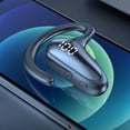 thumbnail image 1 of Auriculares 5.1, Cómoda Unidad De Altavoz De Diafragma Auricular Inalámbrico De Conducción Ósea Con Pantalla Digital Para Deportes, 1 of 7