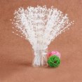 thumbnail image 2 of 100 perlas de espray BLESIY blancas en s de alambre para boda artesanía DIY, 2 of 8