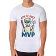 thumbnail image 2 of Fourth of July MVP Fireworks Men's Independence Day Patriotic Funny Parody Short-Sleeve T-Shirt, 2 of 6