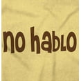 thumbnail image 2 of No Hablo Language Cute Babies Humor Toddler Boy Girl T Shirt Infant Toddler Brisco Brands 24M, 2 of 6