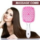 thumbnail image 3 of Cepillo de peluquería de doble uso húmedo y seco para masaje del cuero cabelludo para mujeres peines para el cabello rizado, 3 of 7