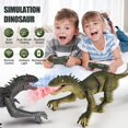 thumbnail image 2 of Hot Bee Remote Control Dinosaur Toy, Tyrannosaurus Robot Walking RC Dinosaur with LED Light and Roaring Sounds for Boys Girls 3+ Years Old, 2 of 7