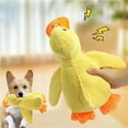 thumbnail image 2 of Plush Companion Sleeping Duck Dog Toys for Small Large Dogs Bite Resistant Teeth Grinding Sound Relief Duck Sound Toy, 2 of 7