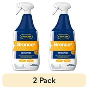 (2 pack) Farnam Broncoe Water-based Fly Spray with Citronella Scent for Horses, Dogs, and Premises 32 Ounces