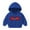 Blue, variant on ZACPNCV Baby Zip up Hoodies Fleece Lined Jacket Boys Girls Long Sleeve Hooded Sweatshirts for Kids Blue 1-2 Years