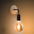 thumbnail image 1 of Lámpara de pared industrial YONGSHENG de madera vintage E27 110V 220V decoración industrial, 1 of 5