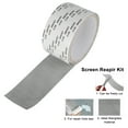 2x87'' Window Screen Patch Repair Kit Tape, EEEkit Strong Adhesive Long