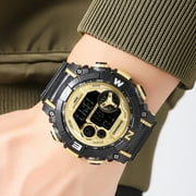 George Mens Digital Sport Wristwatch Plastic Strap