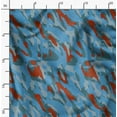 thumbnail image 2 of Soimoi Silk Fabric Tiger Animal Skin Print Sewing Fabric Yard 42 Inch Wide, 2 of 6