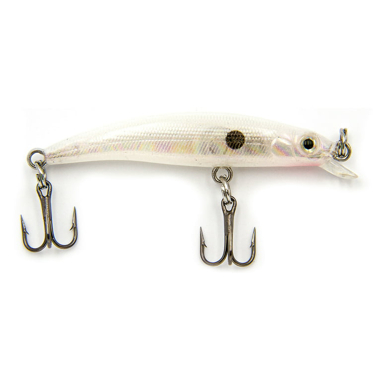 Ozark Trail 1/16 Ounce Translucent Minnow Fishing Lure, Clear
