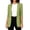 Mint Green, variant on TGSLY Long Open Front Blazer for Women Lightweight Shawl Collar Ruched 3/4 Sleeve Business Jacket Dressy Casual Solid Color Suit Coat with Pockets XL