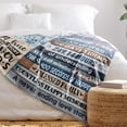 thumbnail image 4 of LHSHID Customized Blanket for Wife Husband Parents 25th Wedding Anniversary Gift 40x50in, 4 of 7
