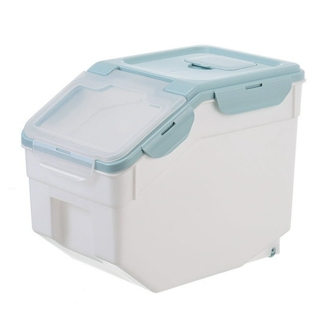 EGNMCR 10kg/15kg Multi-function Sealed Insect-proof And Rice Storage Box rice storage