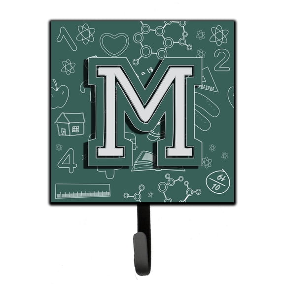 Letter M Back to School Initial Leash or Key Holder