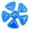 A001- Blue, variant on Hot and Cold Pack, Reusable Gel Ice Packs for Injuries, Si Joint Pain Relief, Hip Flexor Compression Wrap, 7 Inch Diameter Flexible Flower Shaped Gel Pad for Targeted Joint and