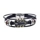 thumbnail image 1 of Handmade Bracelet Leather Bracelet Fashion Wrist Accessory Multilayer Daily Wear Bracelet Leather Texture for Man, 1 of 5