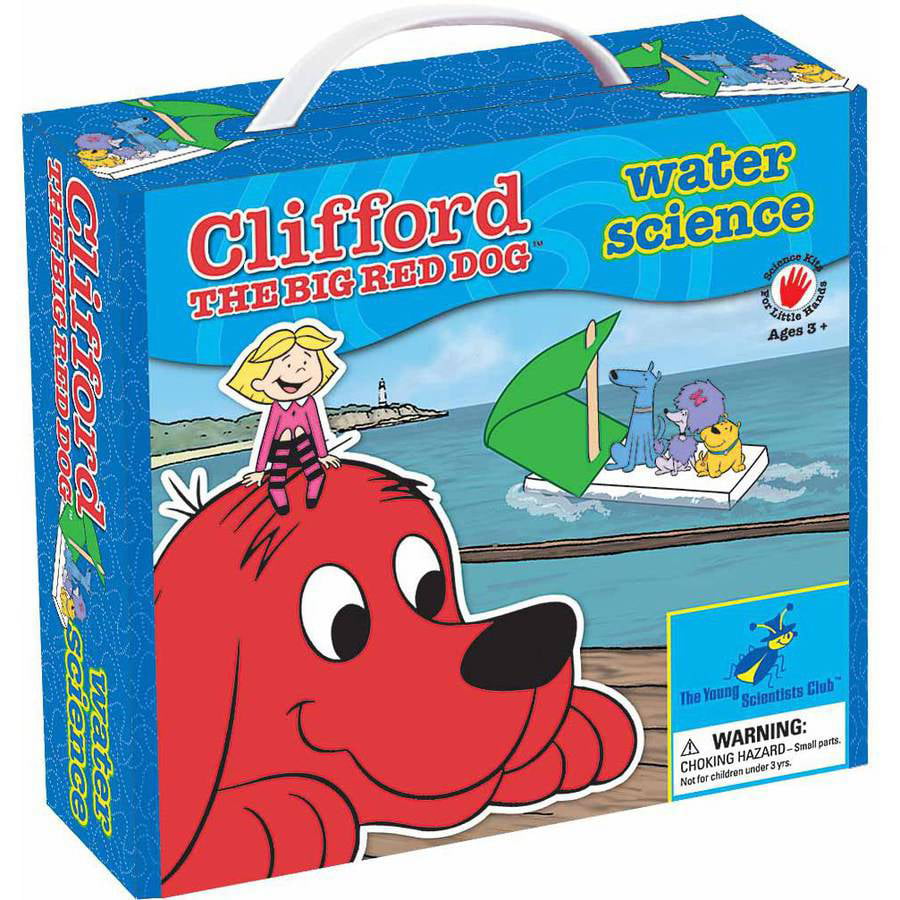 **NEW Young Scientist Club Clifford The Big Red Dog Rainbow Science Kit Ages 3+