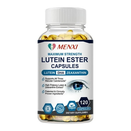 MENXI Lutein Ester High Quality Eye Protection Supplement Non GMO Eye Care Vitamin Capsules -120 PCS