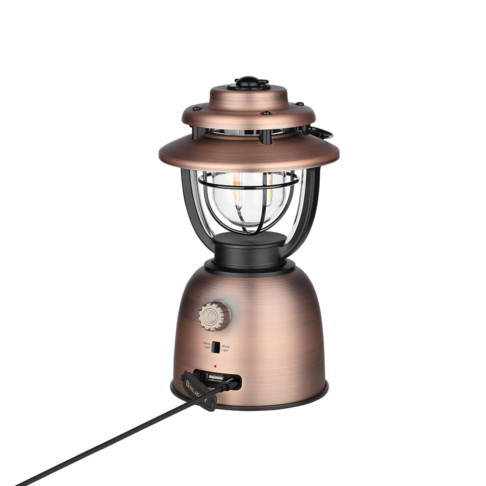 Olight Olantern Stretch Vintage Copper Camping Lamp w/Height Adjustable Head