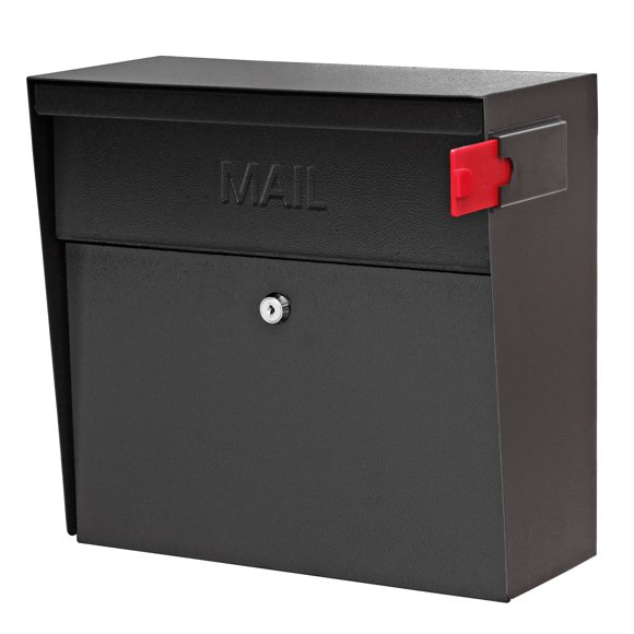 Cierre de pared Mailbox Mail Boss 7162 Metro Black