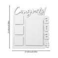 thumbnail image 2 of OULII Diy Sublimation Photo Frame Graduation Decorative Picture Frame Blank Ornament For Personal Style For Home And, 2 of 8