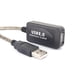 thumbnail image 4 of Extensor 10M USB 2.0 Tipo A Macho A Hembra Cable Extensor De Extensión Cable Negro, 4 of 7