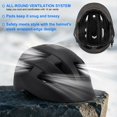 thumbnail image 4 of Casco de bicicleta NTGBV con luz trasera recargable por USB, CPSC ASTM, 4 of 6