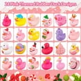 thumbnail image 3 of Pink Advent Calendar Christmas Ducks 2025 - 24pcs Rubber Duck Advent Calendar 24 Days Christmas Countdown Sets Fun Duckies Bath Props for Birthday Shower Xmas Gifts Party Favors Play, 3 of 5